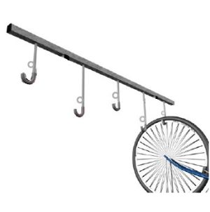 Support à vélos fixation au plafond