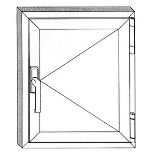 Ferrure de fenêtre à la Française