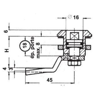 Batteuse course 90°
